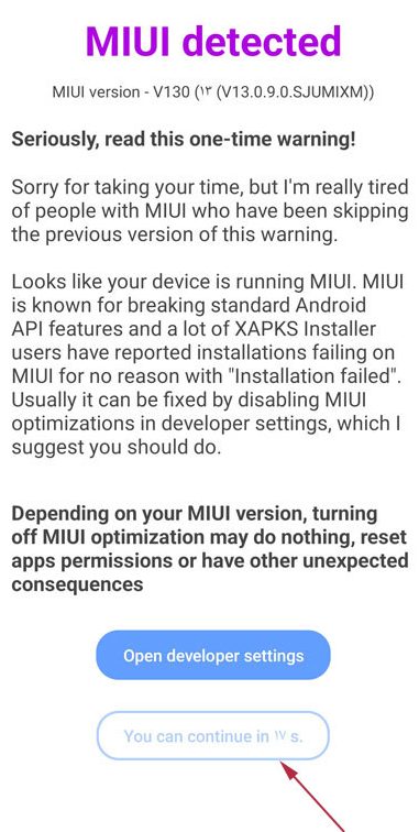 MIUI-Detected-Solved